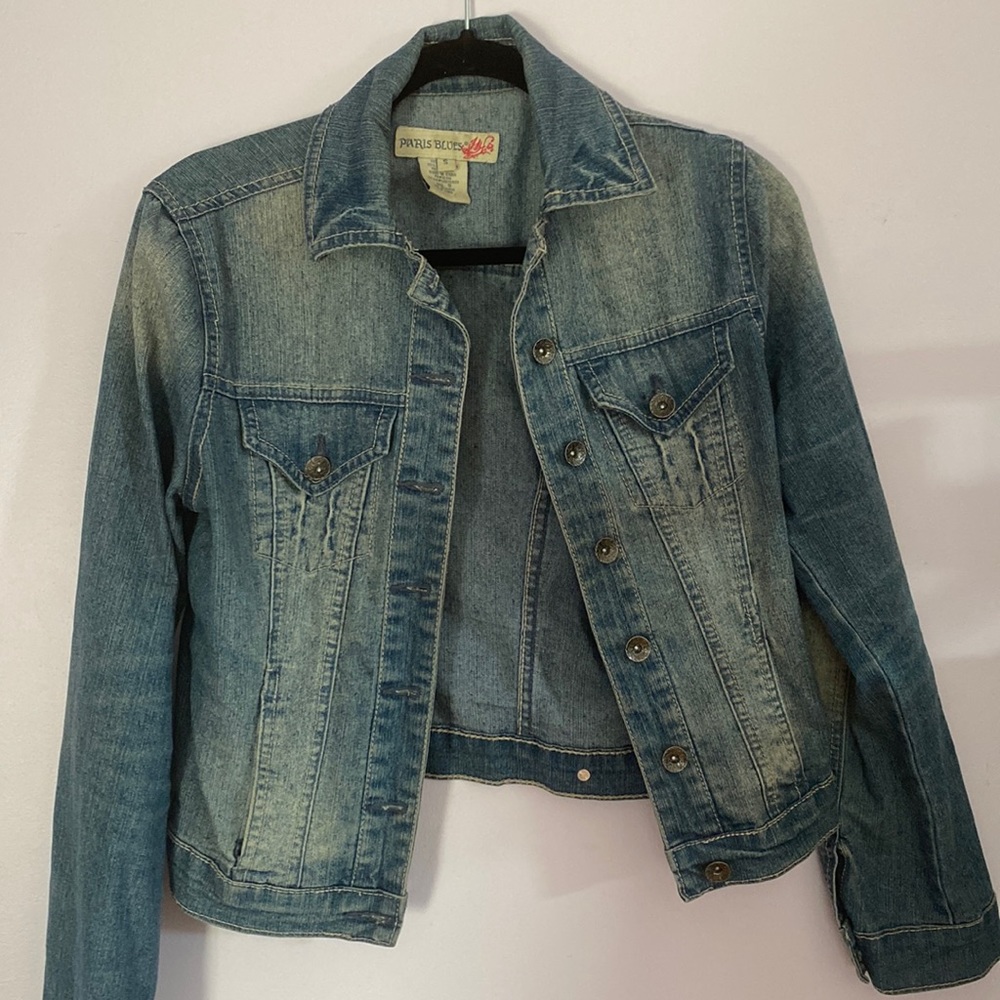 Small Paris Blues faded Jean jacket